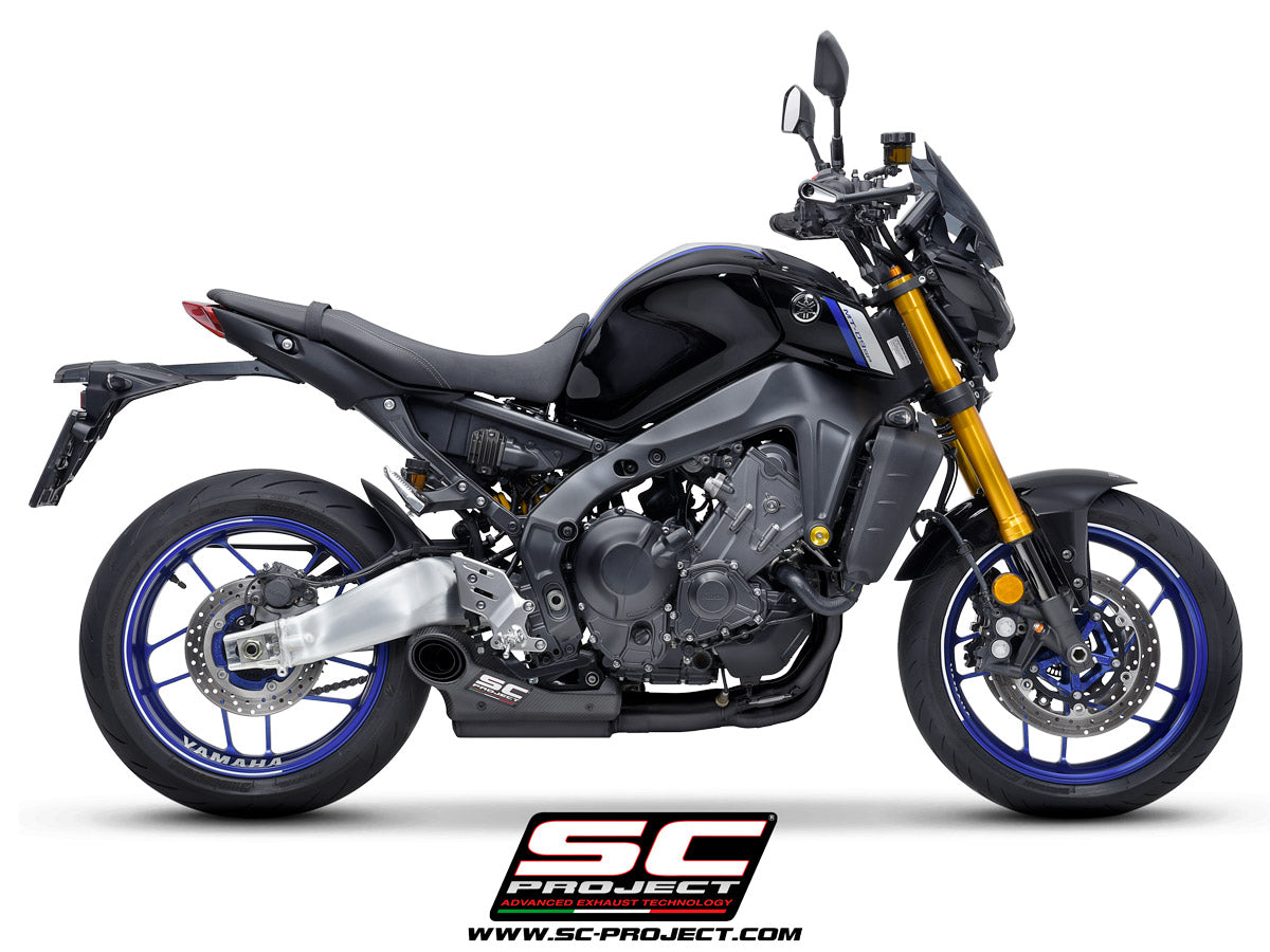 Picture of 3-1 Stainless steel full exhaust system, matt black, with STR-1 exhaust