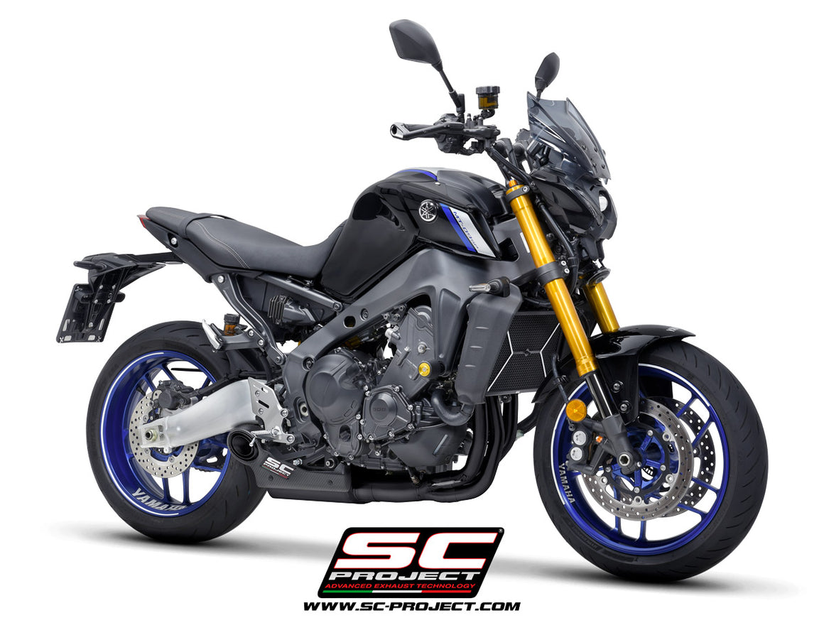 Picture of 3-1 Stainless steel full exhaust system, matt black, with STR-1 exhaust