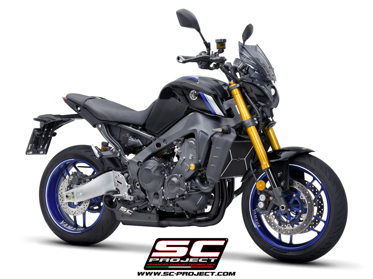 Picture of 3-1 Stainless steel full exhaust system, matt black, with STR-1 exhaust