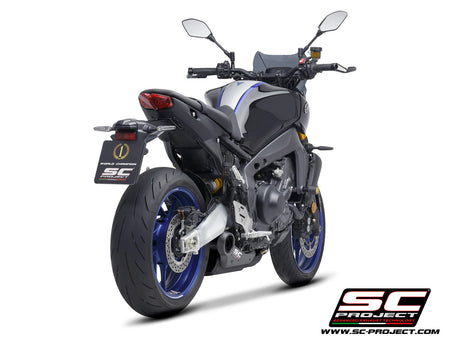 Picture of 3-1 Stainless steel full exhaust system, matt black, with STR-1 exhaust