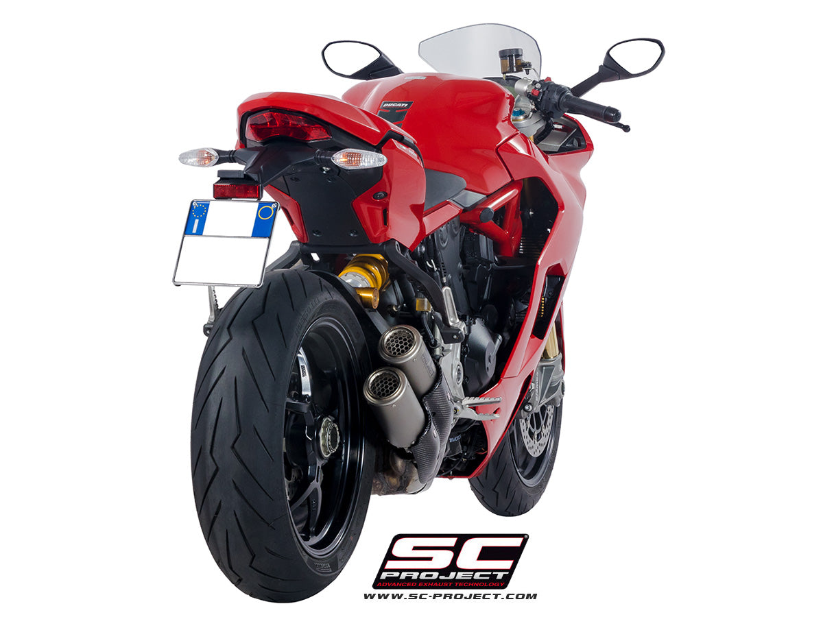 Picture of Twin CR-T titanium exhaust