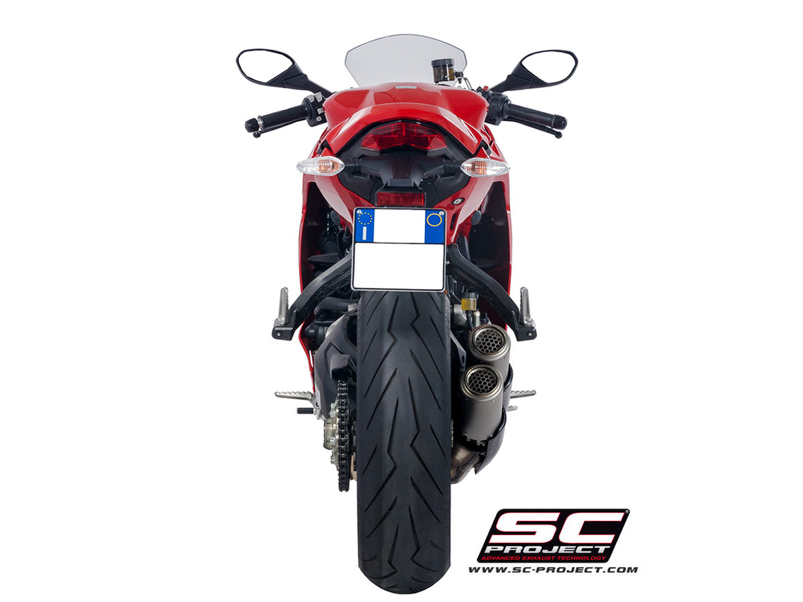 Picture of Twin CR-T titanium exhaust