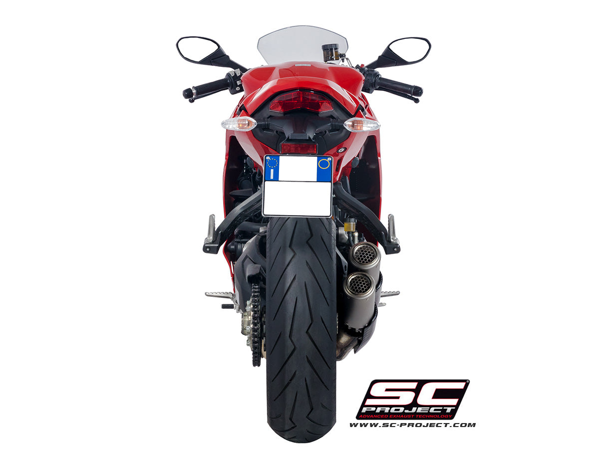 Picture of Twin CR-T titanium exhaust