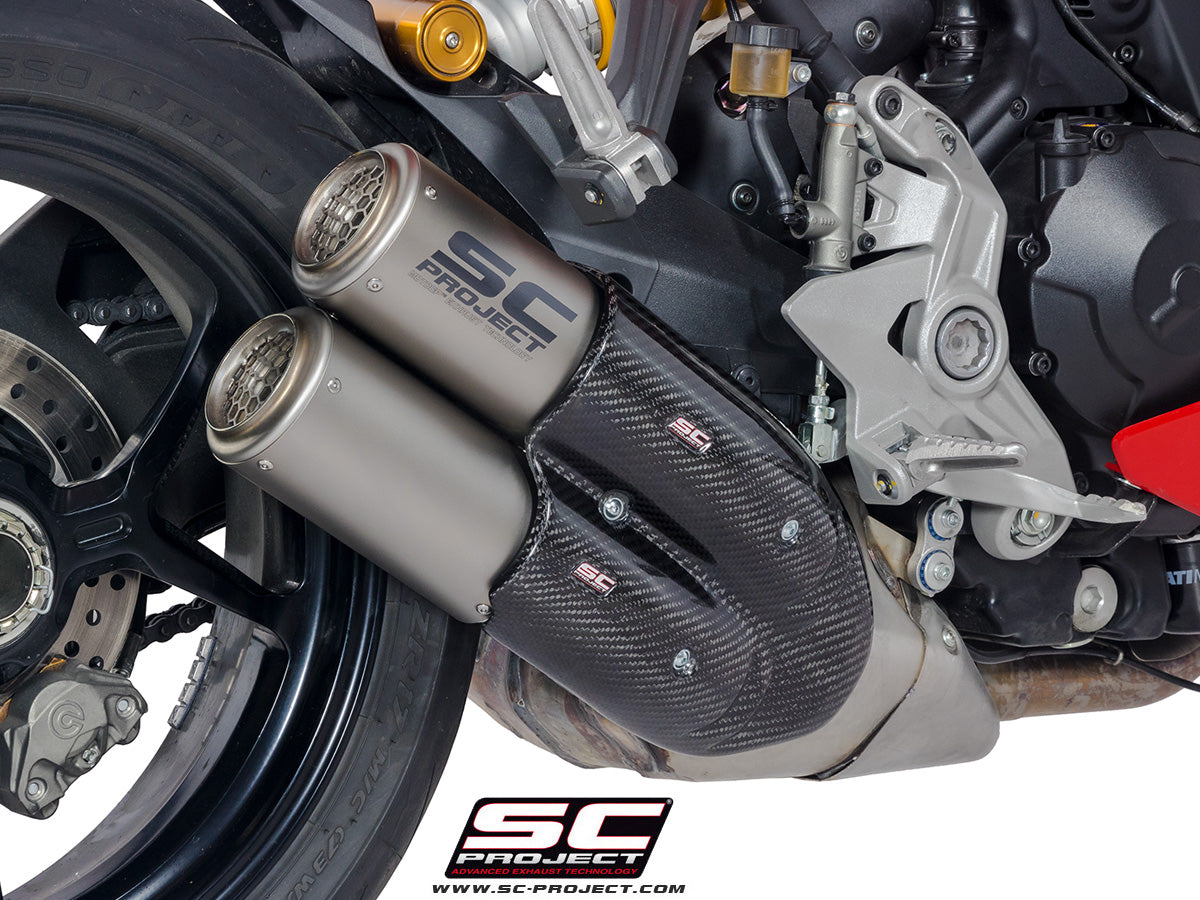 Picture of Twin CR-T titanium exhaust