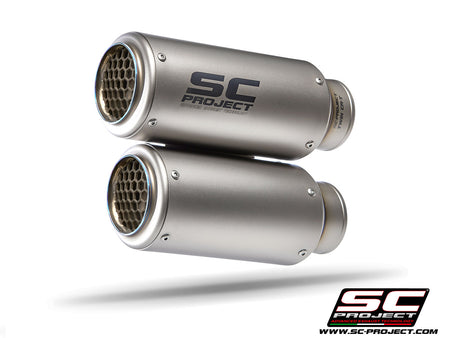 Picture of Twin CR-T titanium exhaust