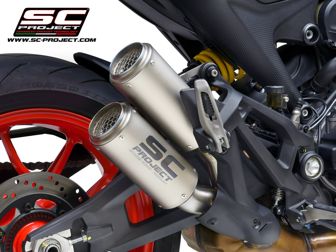 Picture of Twin CR-T titanium exhaust