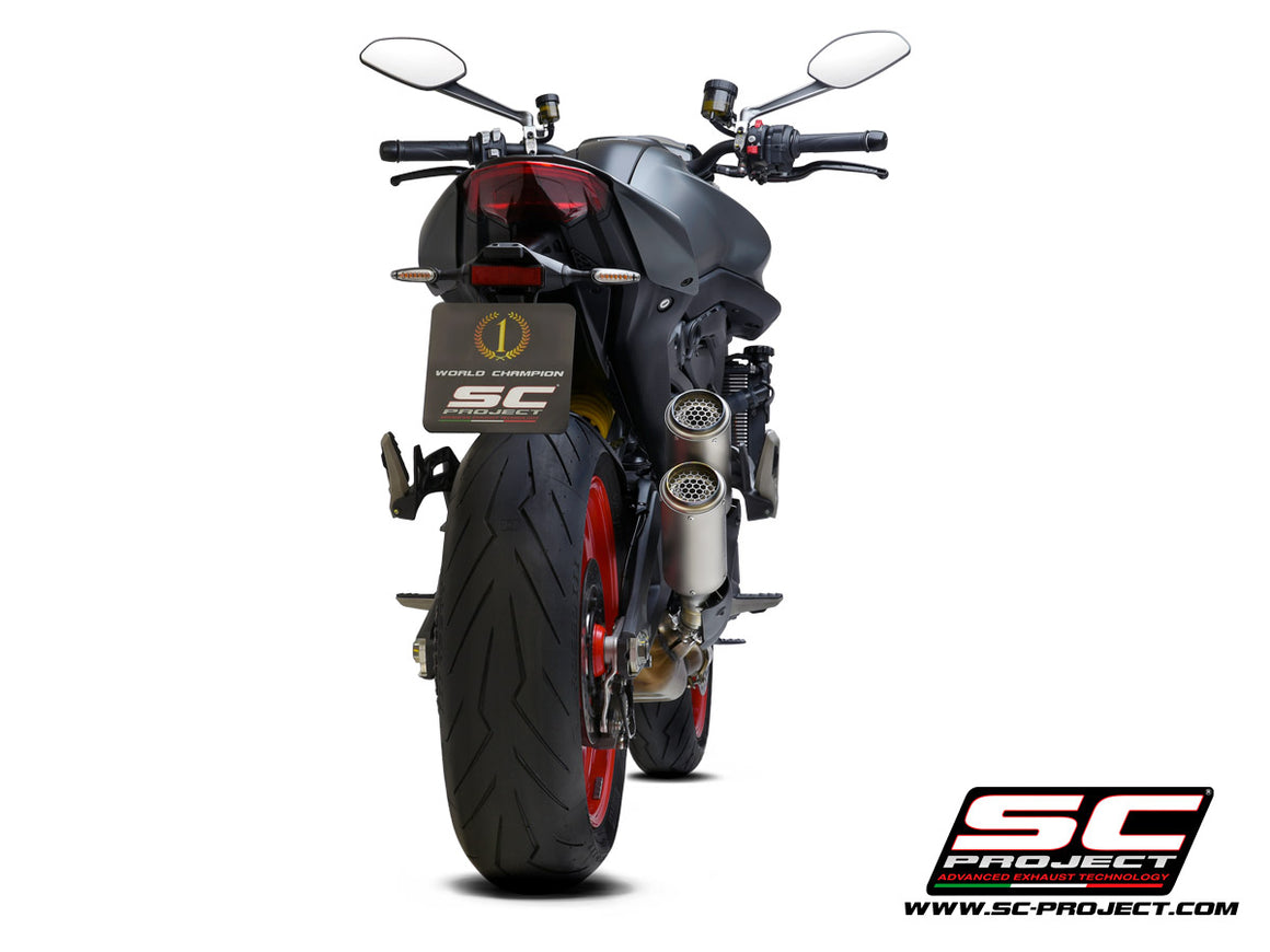 Picture of Twin CR-T titanium exhaust