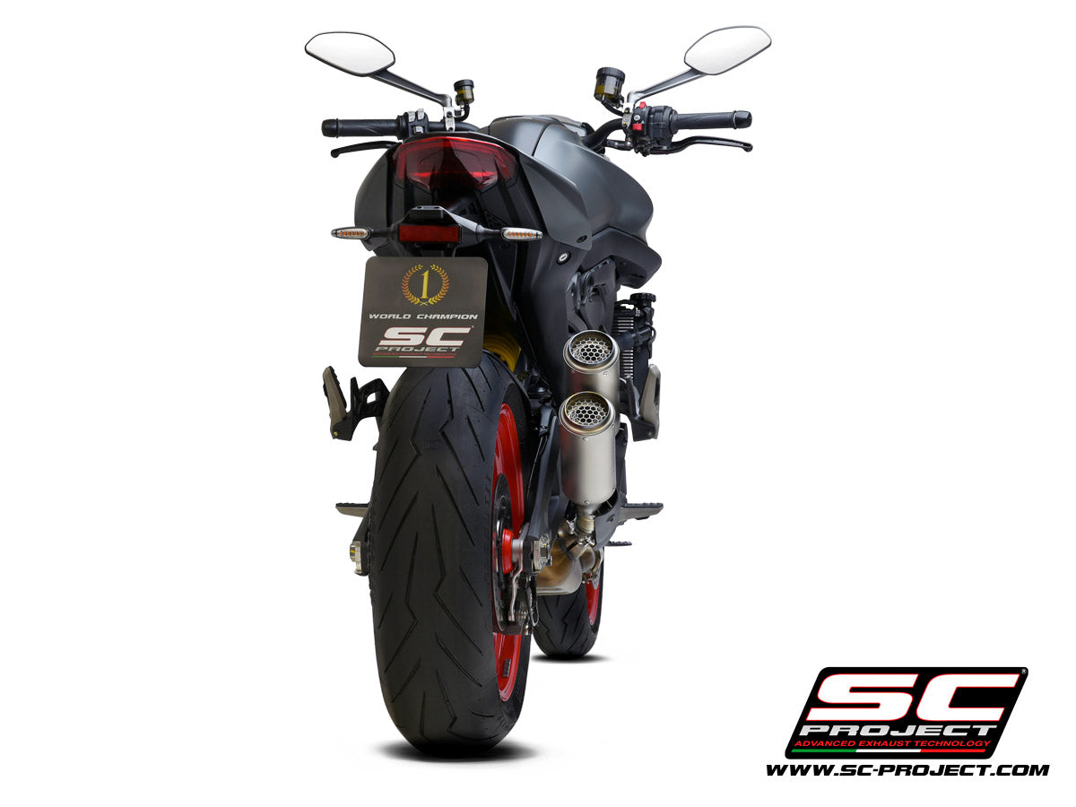 Picture of Twin CR-T titanium exhaust
