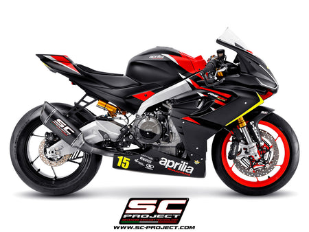 Picture of 2-1 "Trofeo" full exhaust system titanium, with SC1-R titanium exhaust