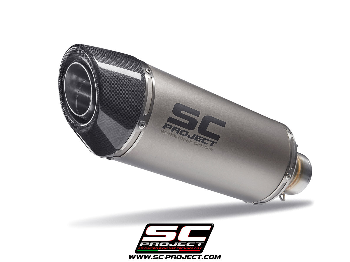 Picture of Oval titanium exhaust