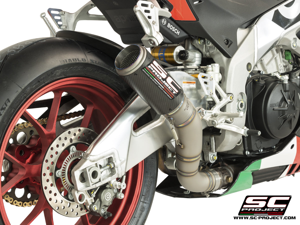 Picture of CR-T carbon fibre exhaust