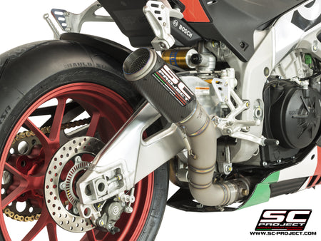 Picture of CR-T carbon fibre exhaust