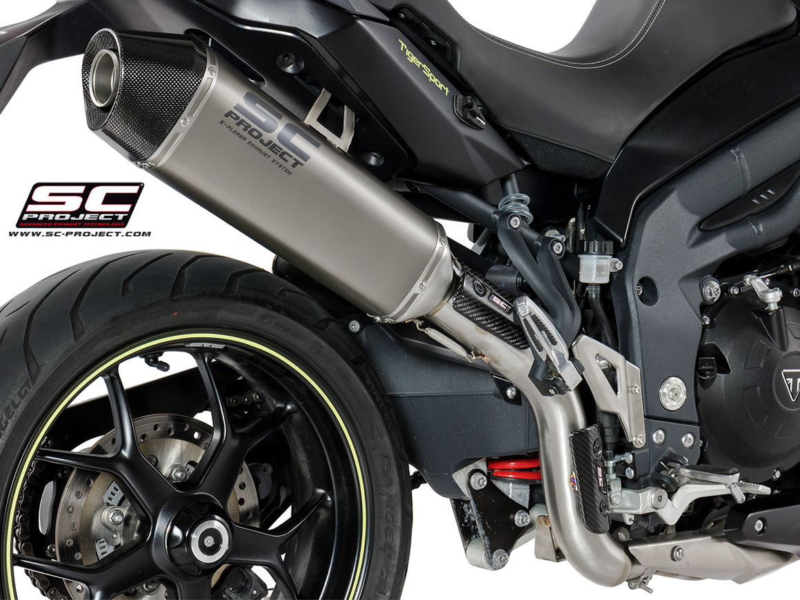Picture of X-Plorer titanium exhaust, high mount