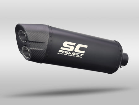 Picture of Adventure titanium exhaust, matt black