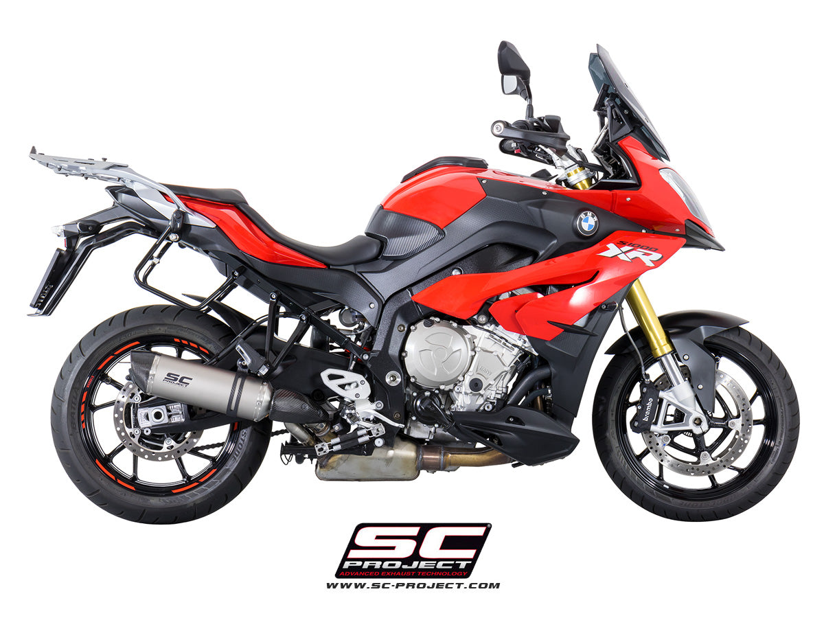 Picture of Oval titanium exhaust, low mount