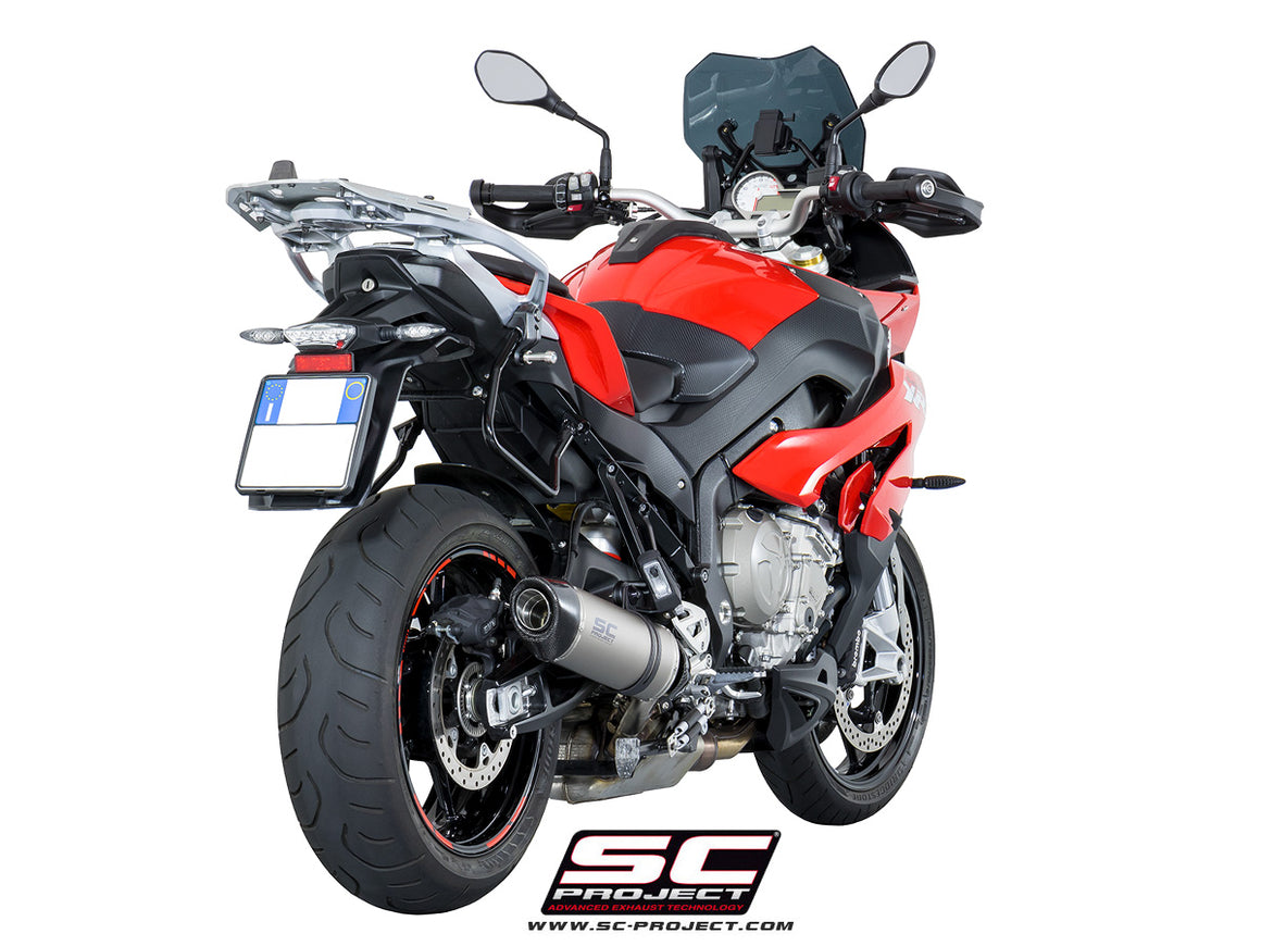 Picture of Oval titanium exhaust, low mount