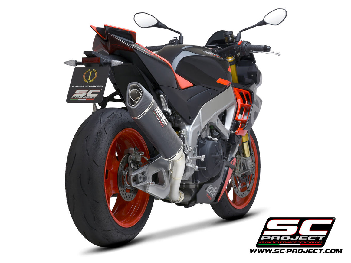 Picture of SC1-R carbon fibre exhaust (350 mm)