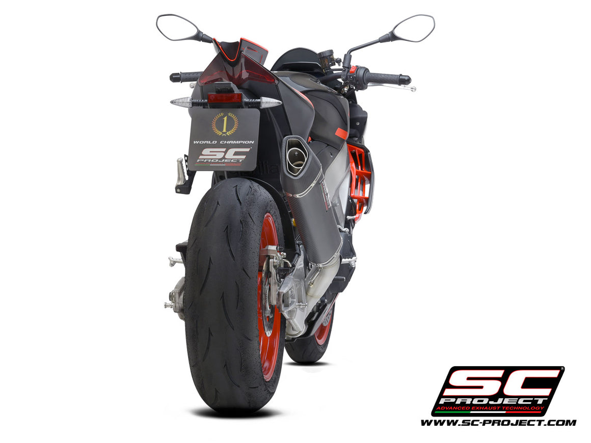 Picture of SC1-R carbon fibre exhaust (350 mm)