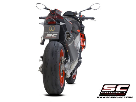 Picture of SC1-R carbon fibre exhaust (350 mm)