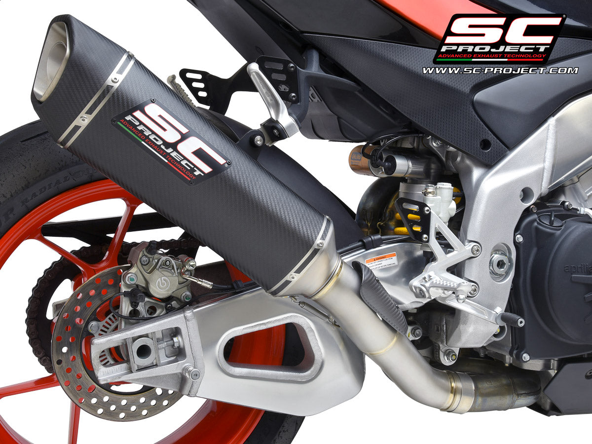 Picture of SC1-R carbon fibre exhaust (350 mm)