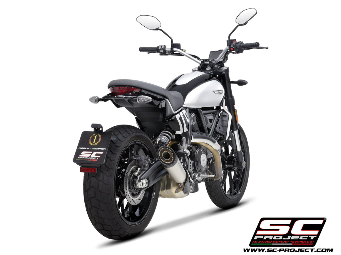 Picture of S1 titanium exhaust