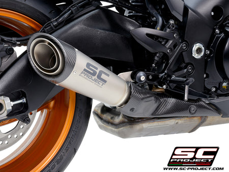 Picture of S1 titanium exhaust