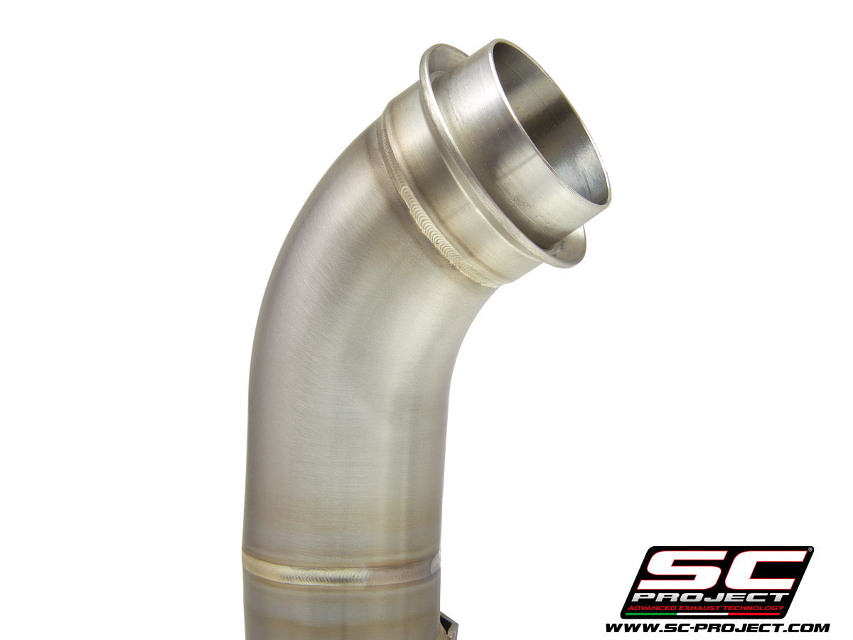 Picture of De-cat link pipe stainless steel, compatible with specific SC-Project range and OEM exhaust