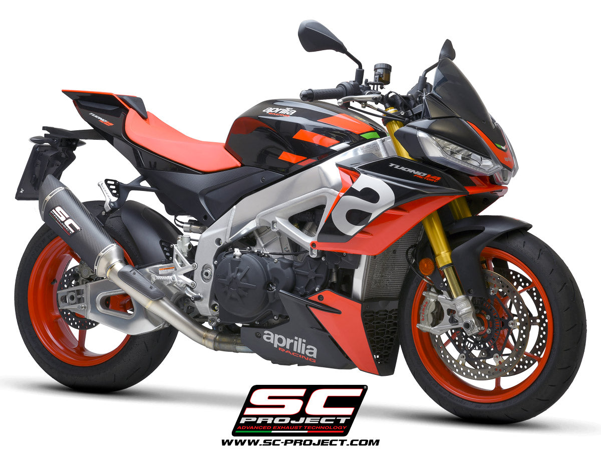Picture of SC1-R carbon fibre exhaust (300 mm)