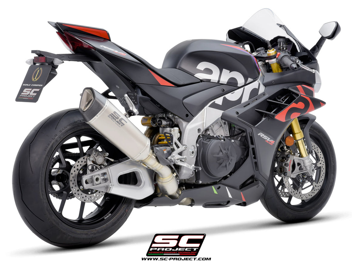 Picture of SC1-R titanium exhaust