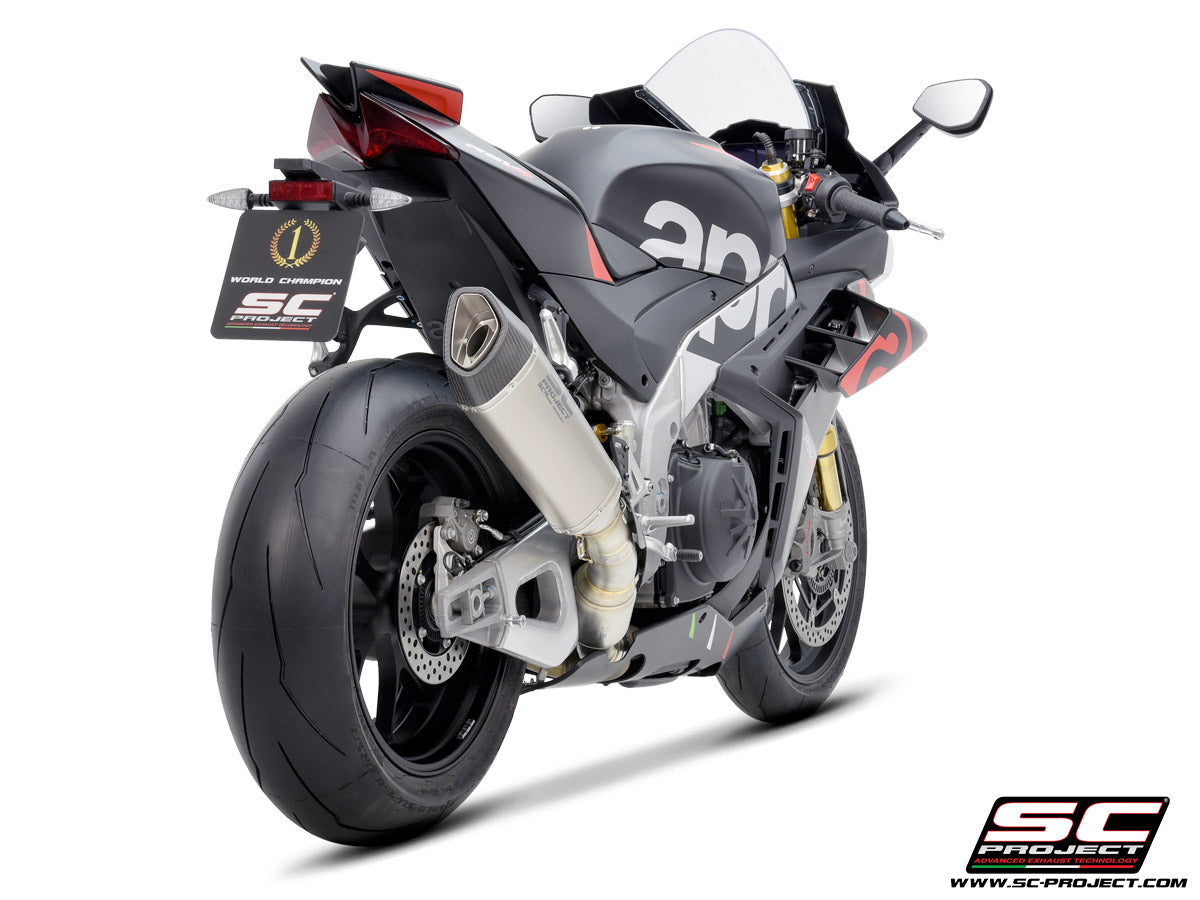Picture of SC1-R titanium exhaust
