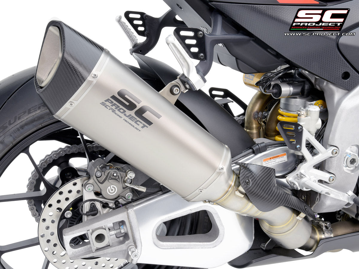 Picture of SC1-R titanium exhaust