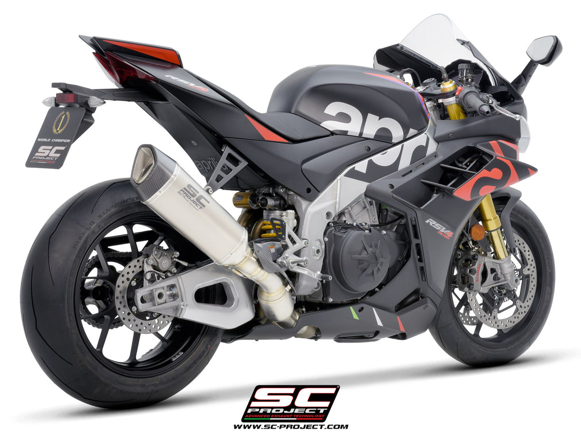 Picture of SC1-R titanium exhaust