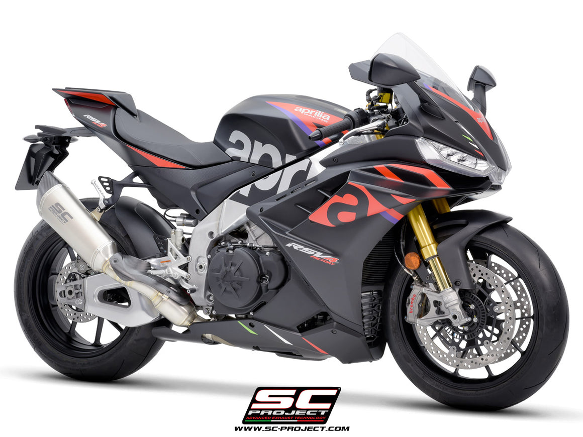Picture of SC1-R titanium exhaust