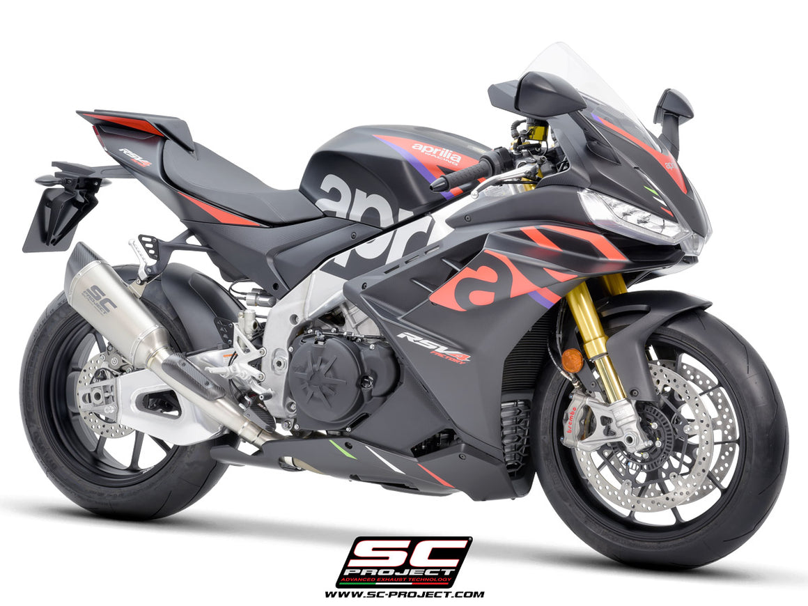 Picture of SC1-R titanium exhaust (250 mm)
