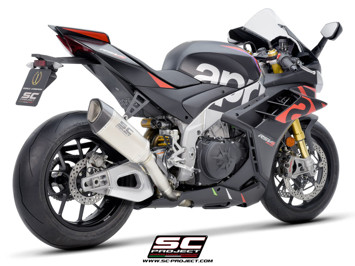 Picture of SC1-R titanium exhaust (250 mm)
