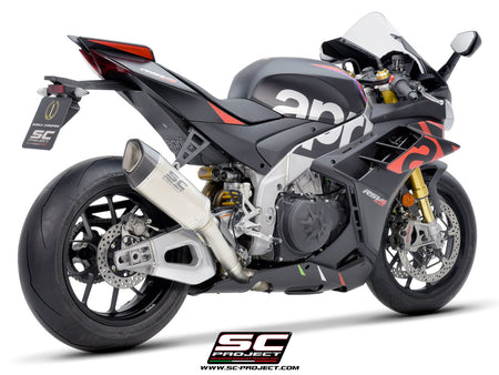 Picture of SC1-R titanium exhaust (250 mm)
