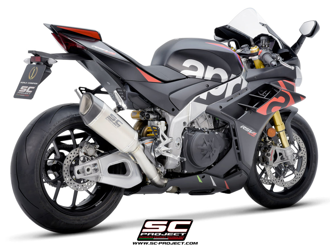 Picture of SC1-R titanium exhaust (250 mm)