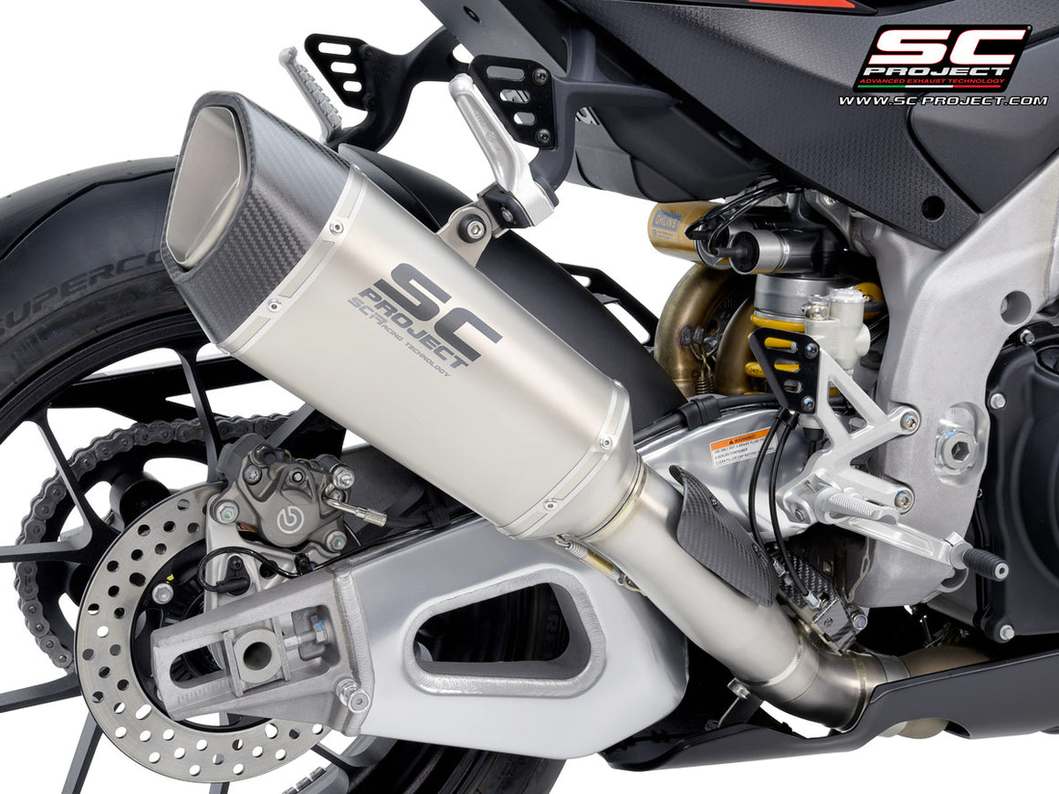 Picture of SC1-R titanium exhaust (250 mm)