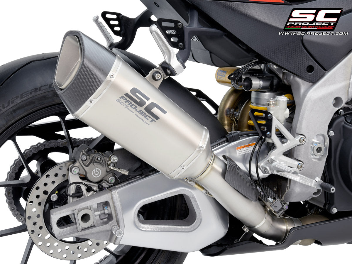 Picture of SC1-R titanium exhaust (250 mm)