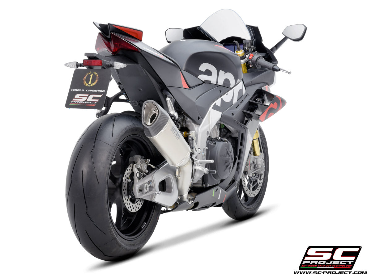 Picture of SC1-R titanium exhaust (250 mm)