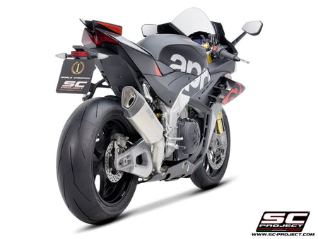 Picture of SC1-R titanium exhaust (250 mm)