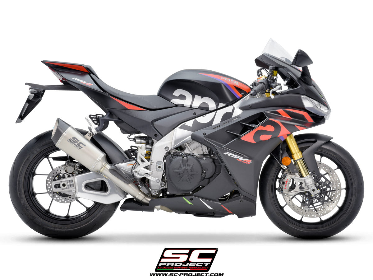 Picture of SC1-R titanium exhaust (250 mm)
