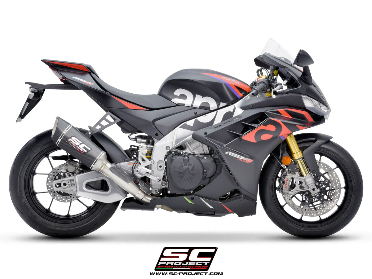 Picture of SC1-R carbon fibre exhaust (250 mm)