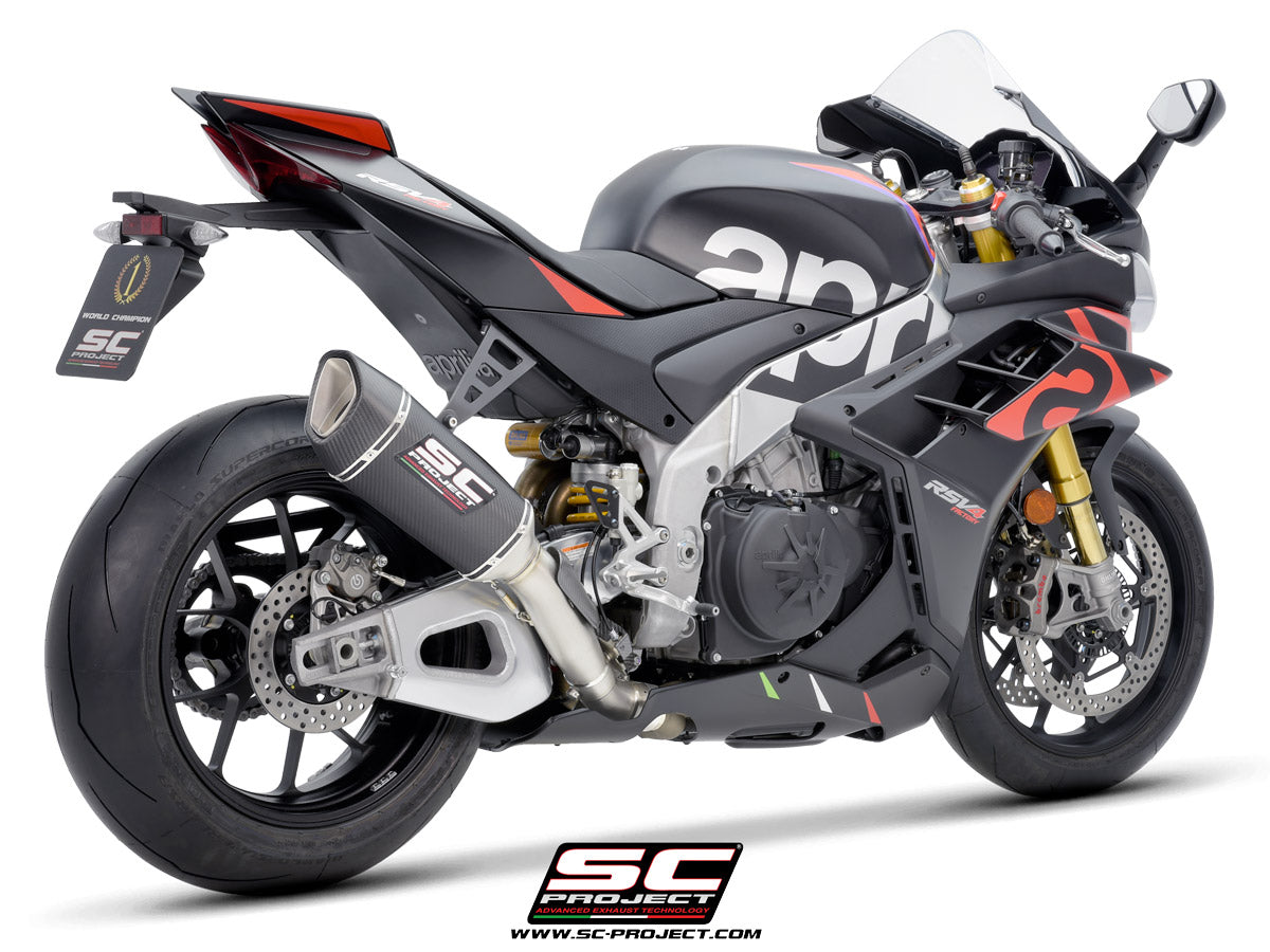 Picture of SC1-R carbon fibre exhaust (250 mm)
