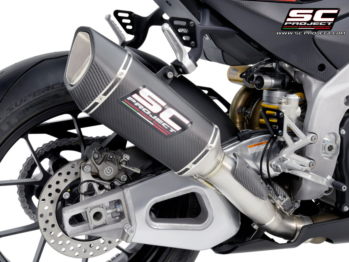 Picture of SC1-R carbon fibre exhaust (250 mm)