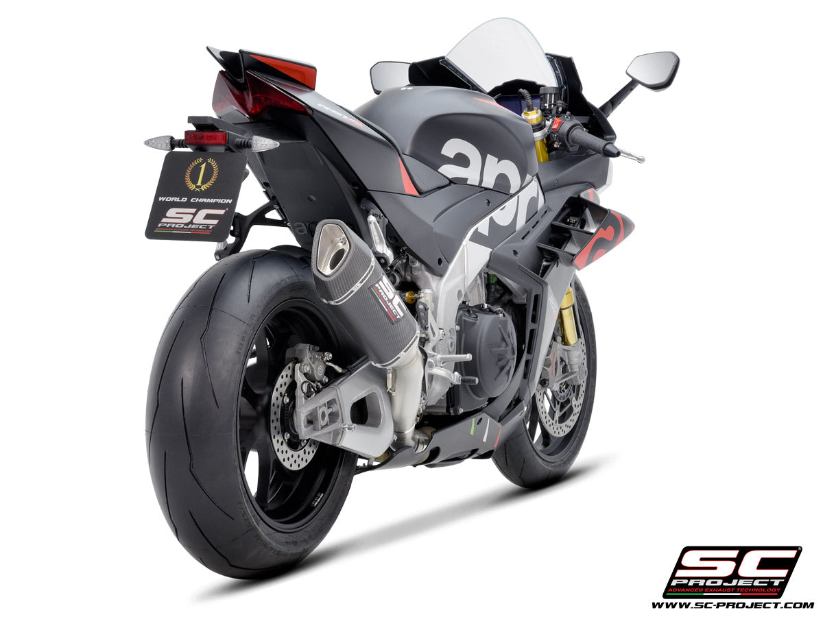 Picture of SC1-R carbon fibre exhaust (250 mm)