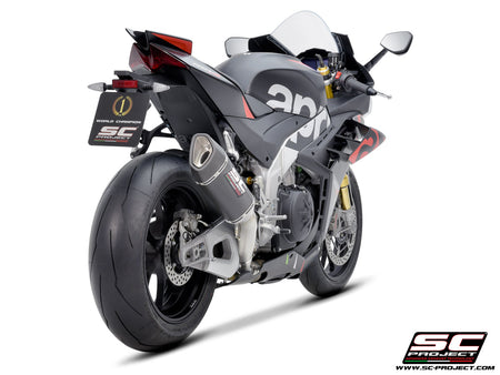 Picture of SC1-R carbon fibre exhaust (250 mm)