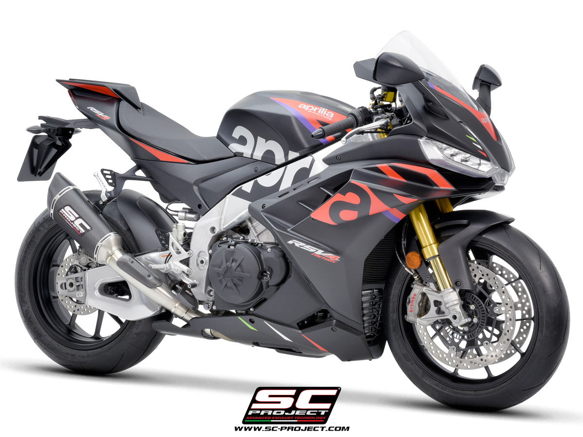 Picture of SC1-R carbon fibre exhaust (250 mm)