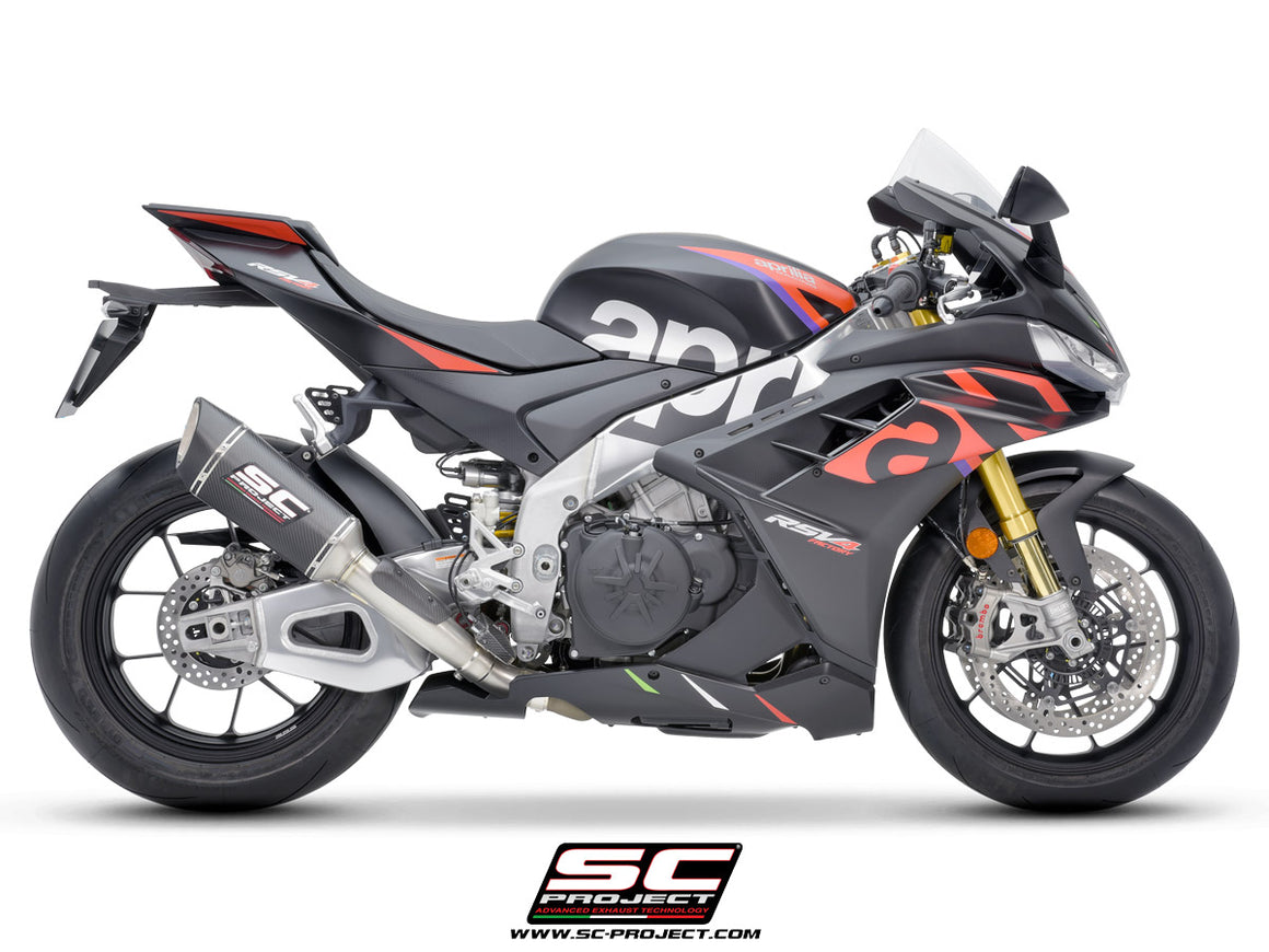 Picture of SC1-R carbon fibre exhaust (250 mm)