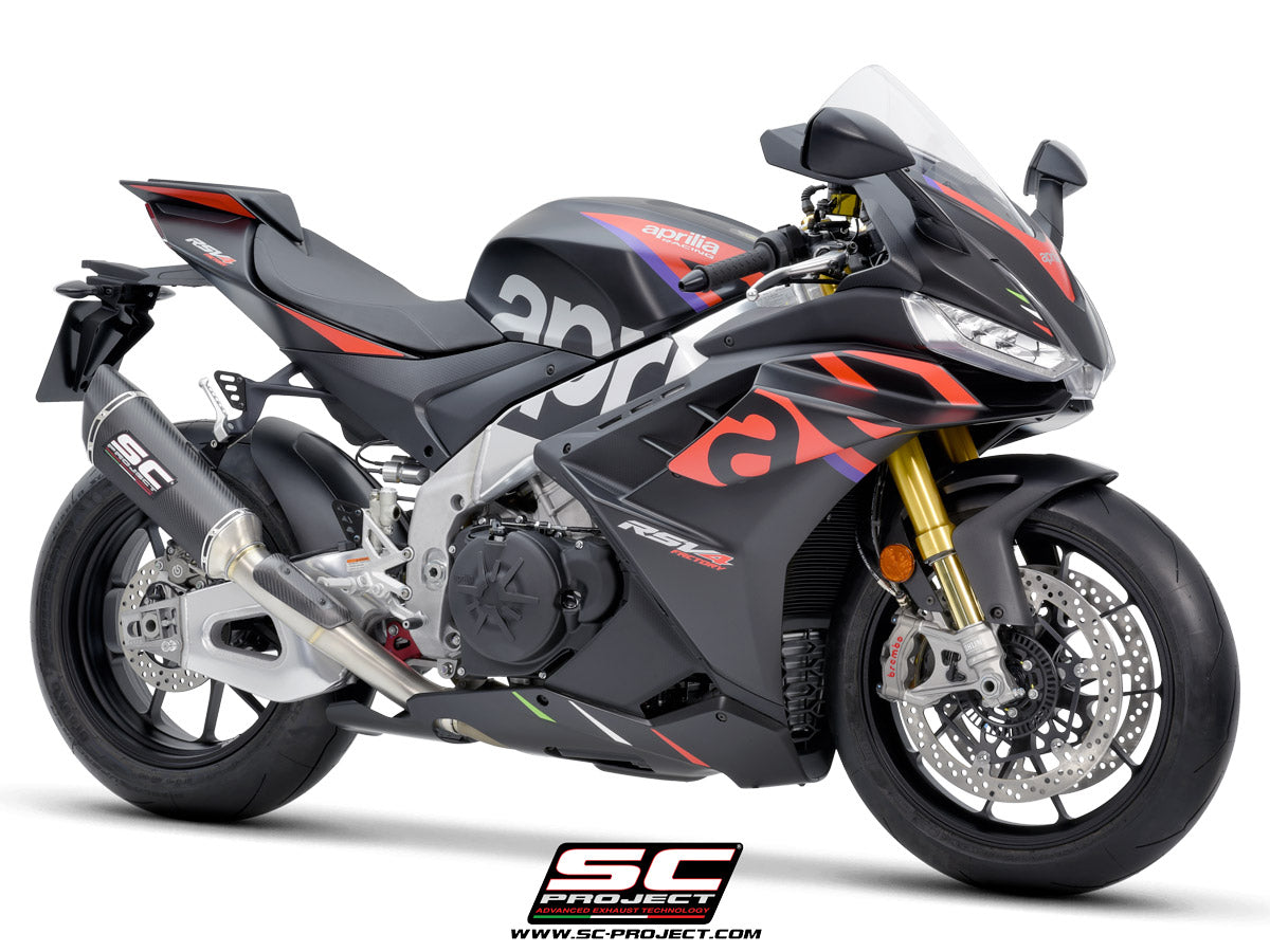 Picture of SC1-R carbon fibre exhaust (300 mm)